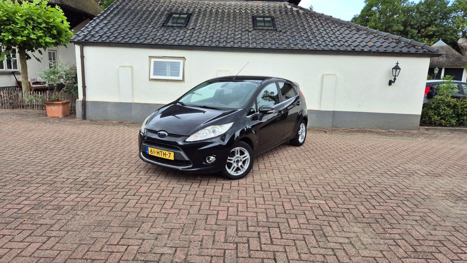 Ford Fiësta 1.6 Titanium/88KW 5DR 2009 Zwart/Handel >Export, Auto's, Voorwielaandrijving, 1596 cc, Stof, 40 €/maand