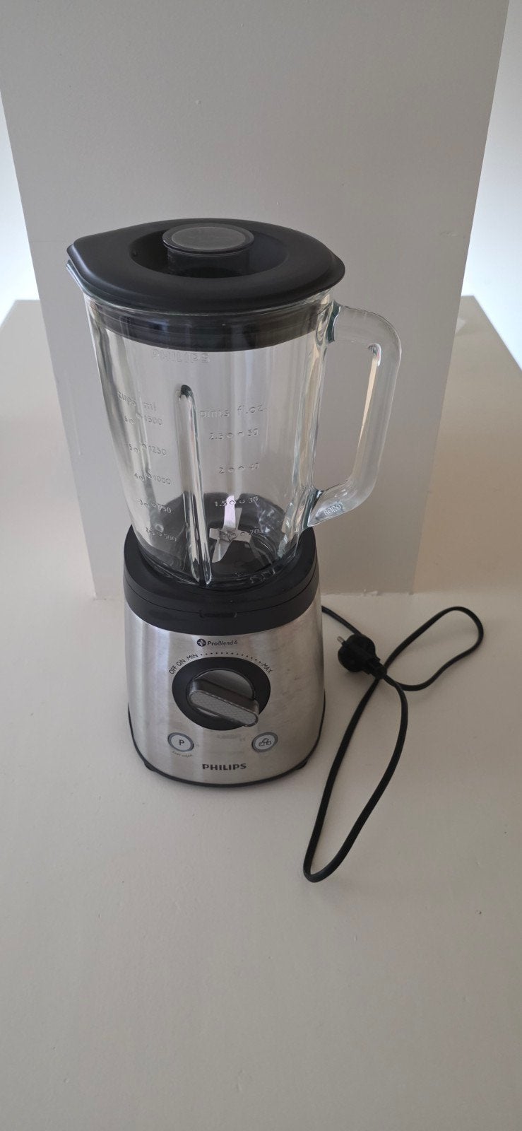 Philips ProBlend 6 Blender - Krachtig en Efficiënt, Ophalen, Zo goed als nieuw, Blender