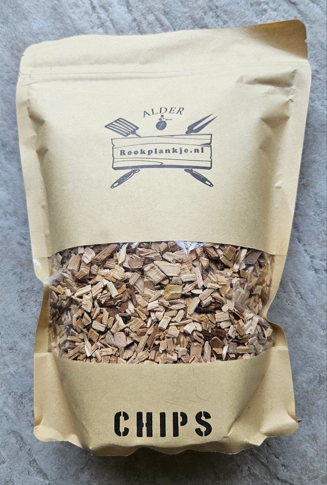 Elzen Rookchips rookhout 2L voor BBQ nieuw, Ophalen of Verzenden, Nieuw, Rookplankje