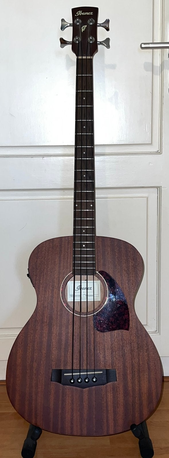 Ibanez open pore acoustic bass gitaar, Ophalen, Zo goed als nieuw, Overige typen