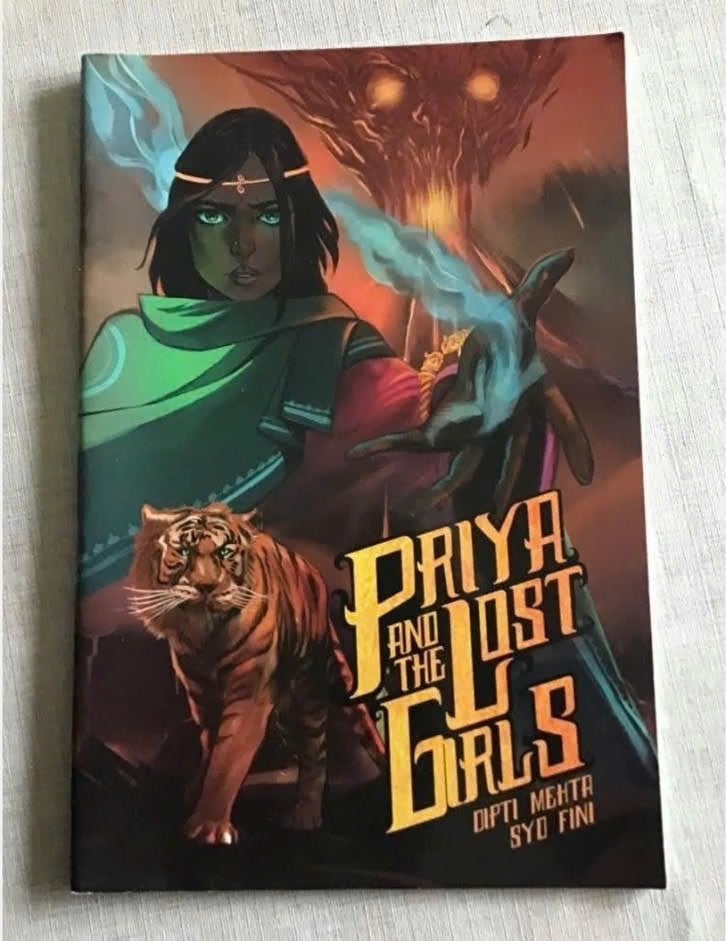 Priya and the lost girls door Sid Fini en Dipti Mehta., Eén comic, Ophalen of Verzenden, Zo goed als nieuw, Overige gebieden