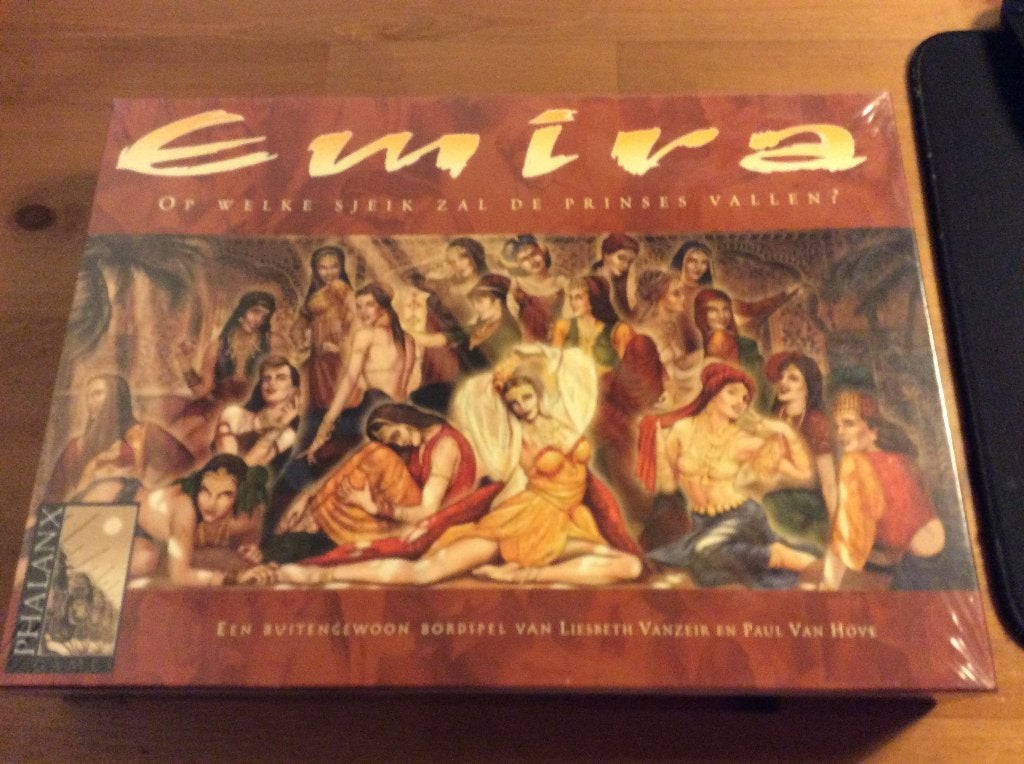 Emira. Bordspel van Phalanx games. Nieuw in folie, Vijf spelers of meer, Ophalen of Verzenden, Nieuw, Phalanx Games