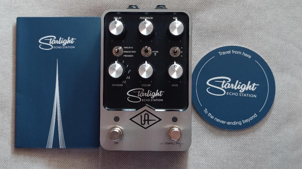 Universal Audio UAFX Starlight Echo Station, Muziek en Instrumenten, Effecten, Ophalen of Verzenden, Zo goed als nieuw, Delay of Echo