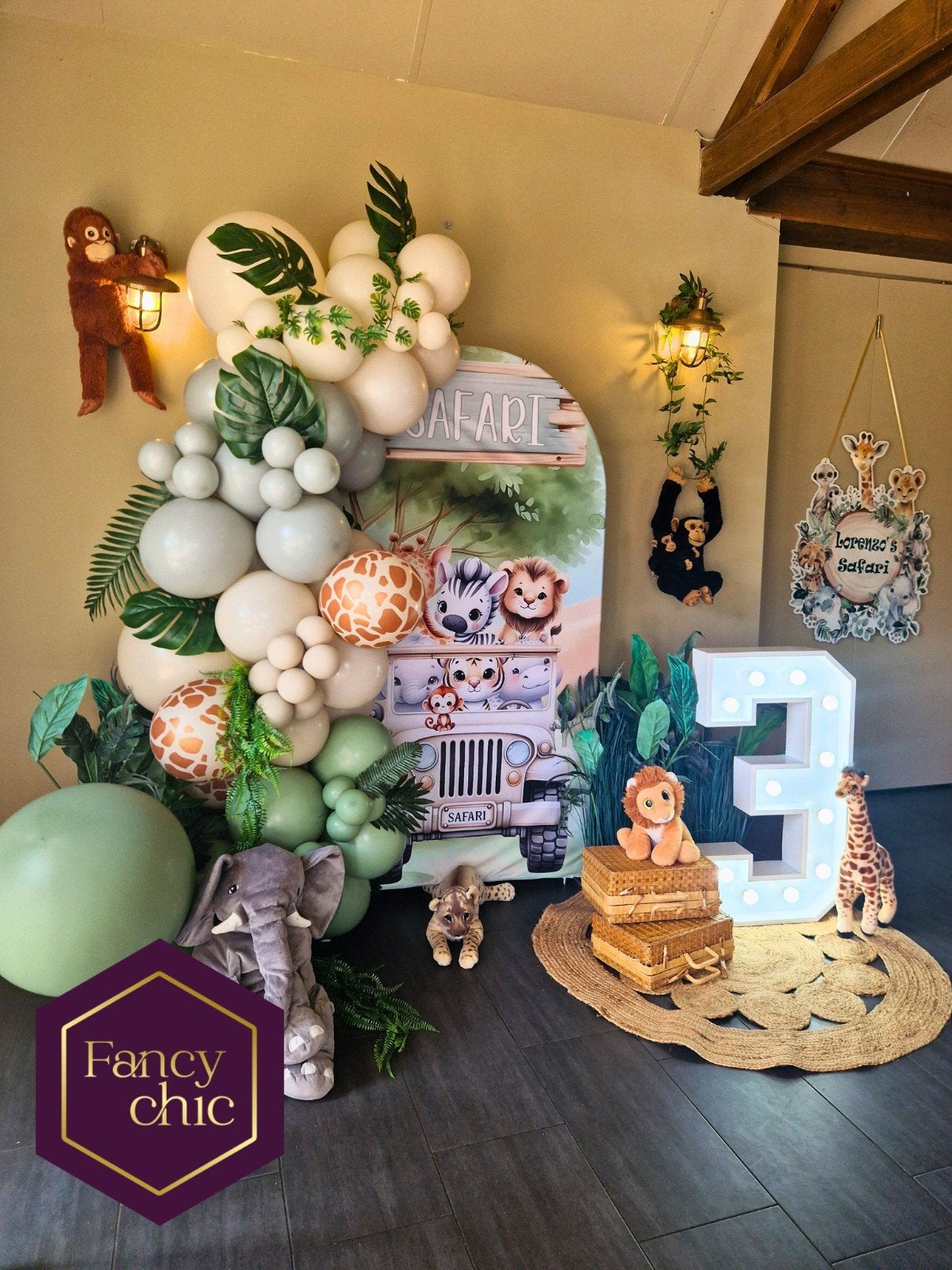 Ballonnen versiering decoratie aankleding lichtcijfers, Hobby en Vrije tijd, Feestartikelen | Verhuur, Nieuw, Geboorte of Huwelijk