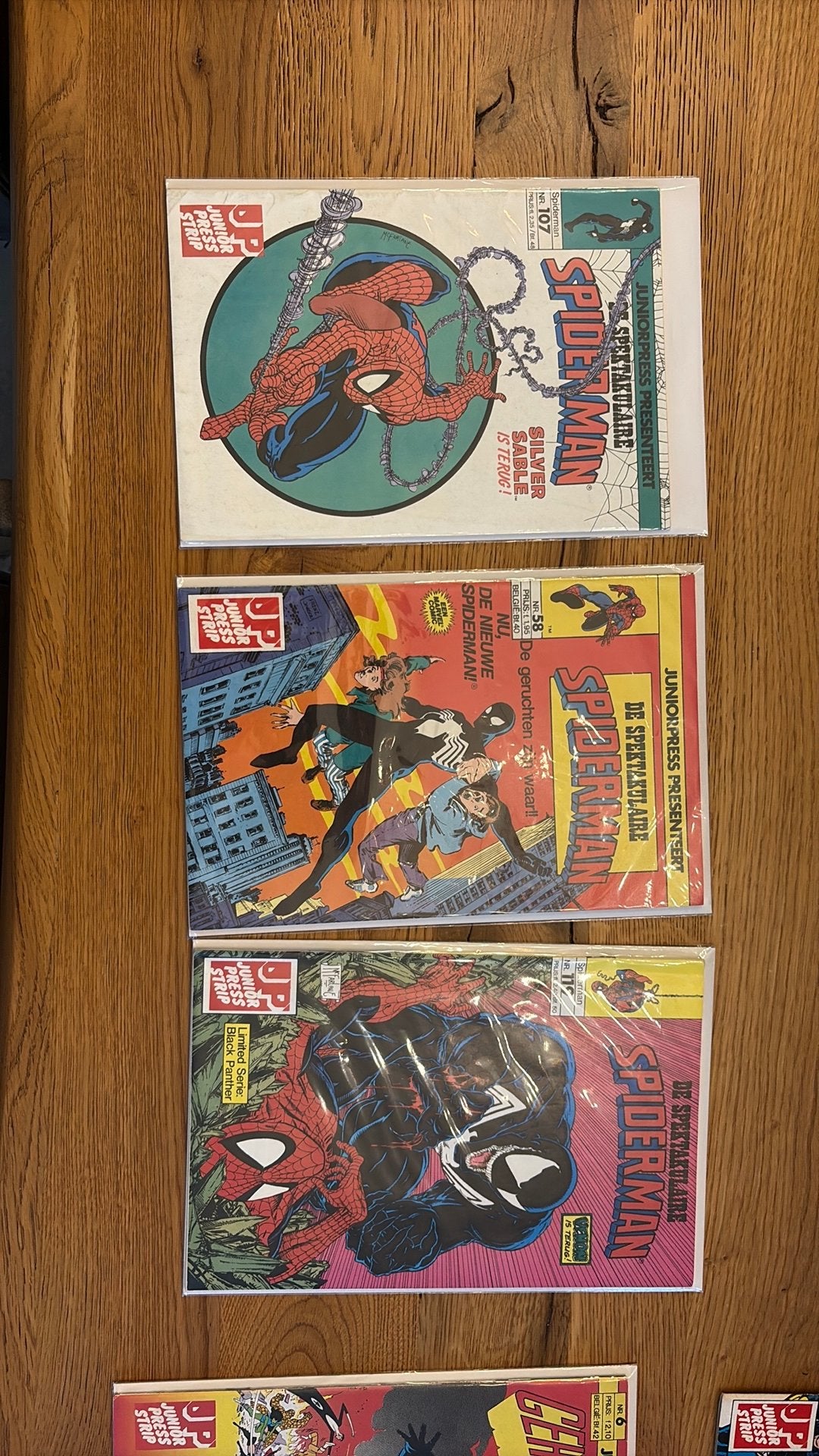 De spektakulaire spiderman 58, 107 en 119, Meerdere comics, Ophalen of Verzenden, Zo goed als nieuw, Europa