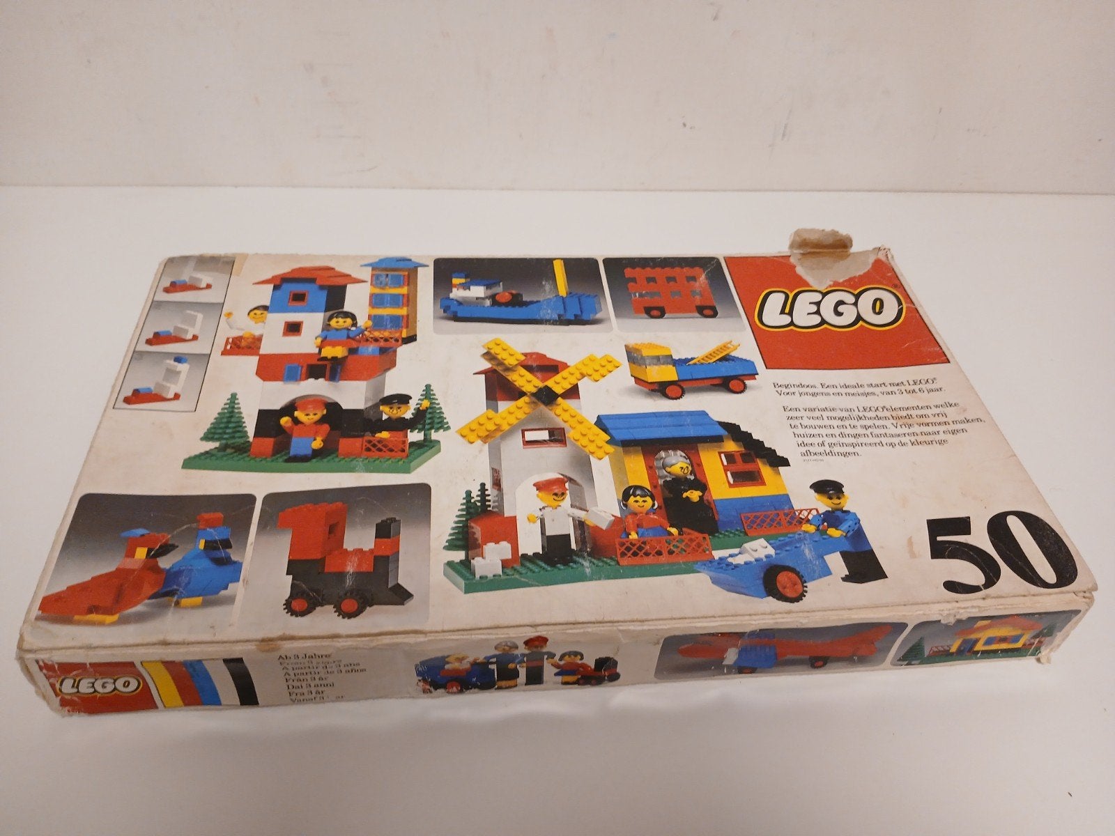 Vintage lego 50 universal building set met doos, Ophalen of Verzenden