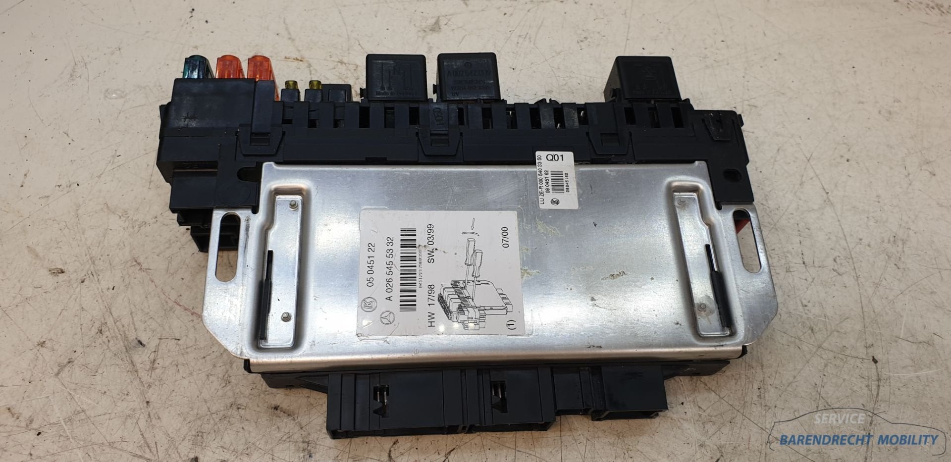 Sam module zekeringkast W220 S-klasse CL W215 600 0265455326, Gebruikt, Mercedes-Benz AG, Mercedes-Benz, Ophalen of Verzenden