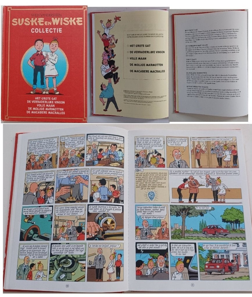 suske en wiske collectie harde kaft stripboek, Boeken, Stripboeken, Eén stripboek, Ophalen of Verzenden, Gelezen, Willy Vandersteen