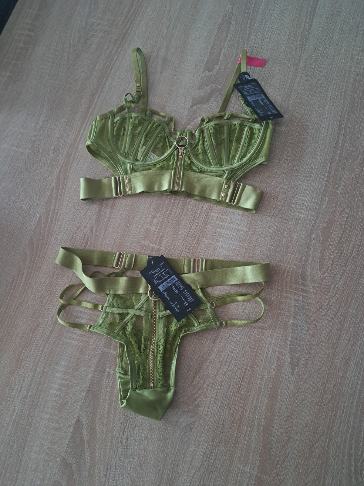 Hunkemöller Lingerie Setje - Groen, Hunkemöller, Verzenden, Groen, Setje