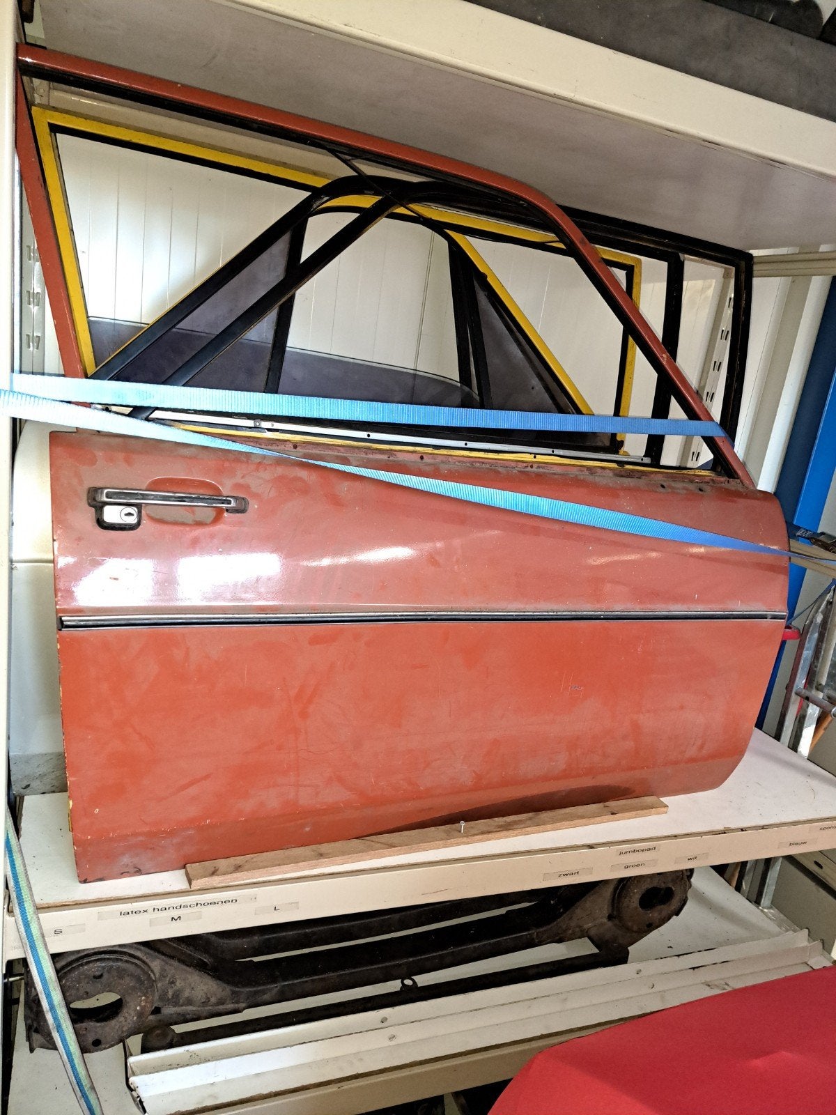 AlfaSud deur, Ophalen, Voor, Deur