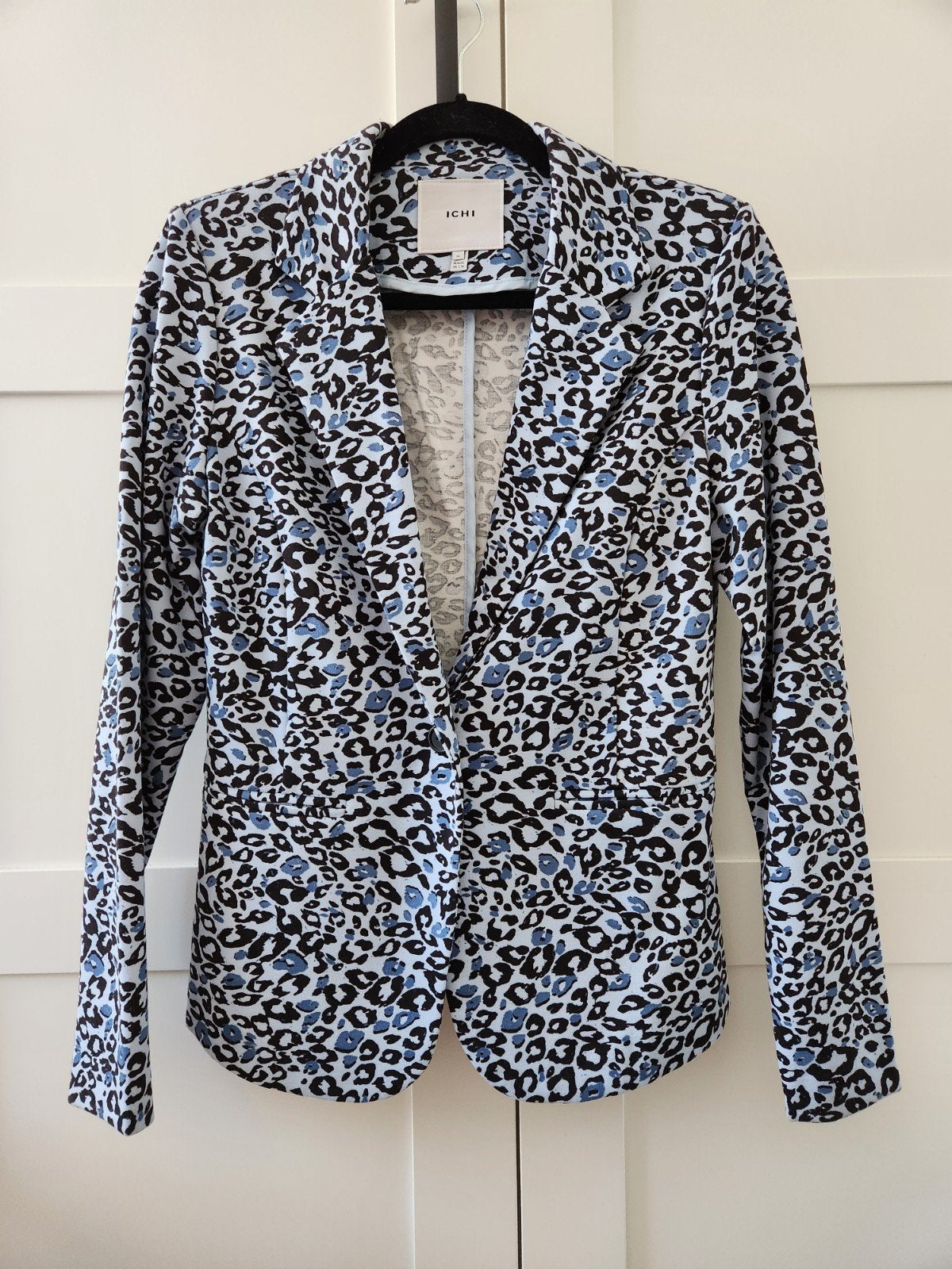 ICHI Blazer met Luipaardprint - Maat M, Maat 38/40 (M), ICHI, Zo goed als nieuw, Jasje