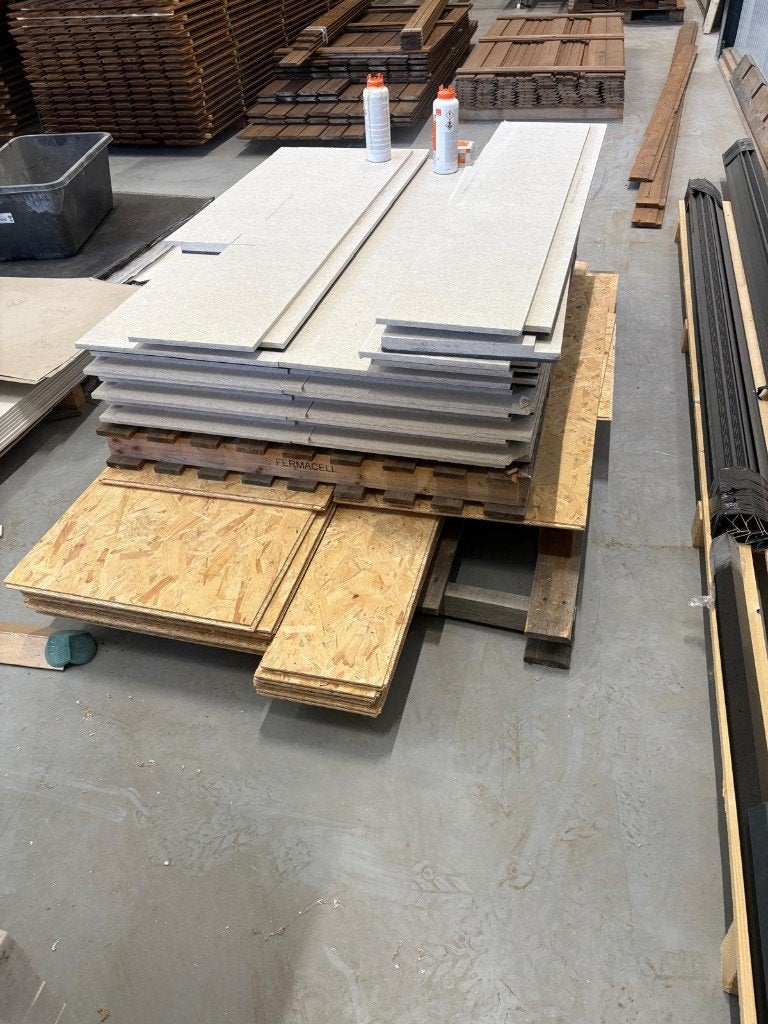 Fermacelplaat, Overige materialen, 10 tot 15 m², Nieuw, Vloerisolatie