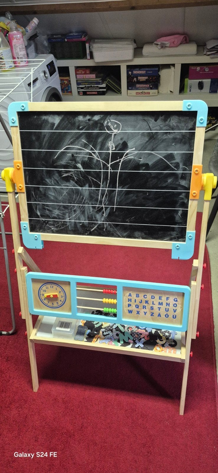 Schoolbord/whiteboard, Ophalen, Gebruikt, Krijtbord