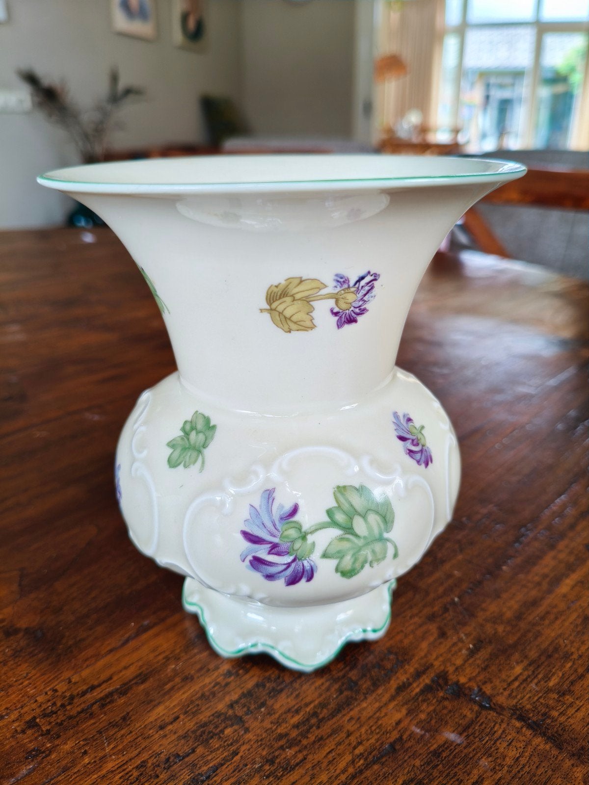 Brocante vaas Hutschenreuther, Ophalen of Verzenden