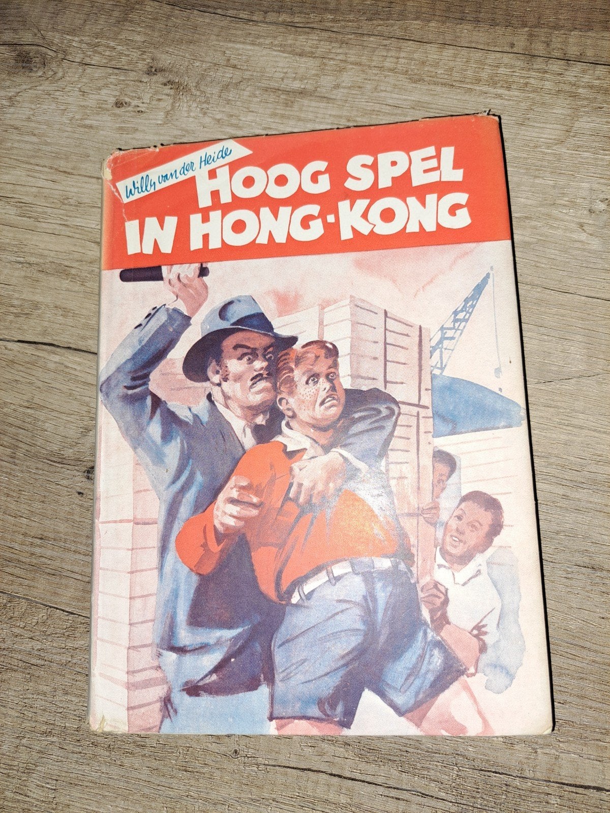 Hoog Spel in Hong-Kong - Willy van der Heide (1954), Ophalen of Verzenden, Gelezen, Willy van der Heide