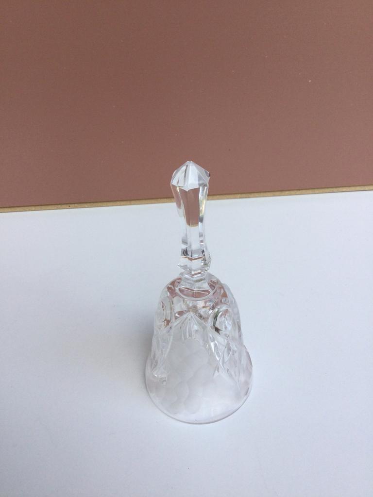 Antiek kristallen bel, Antiek en Kunst, Antiek | Glas en Kristal, Ophalen of Verzenden