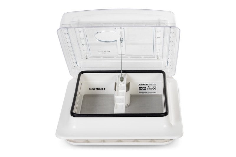 Dakluik 28x28 cm met 12v ventilator, Caravans en Kamperen, Ophalen of Verzenden, Nieuw