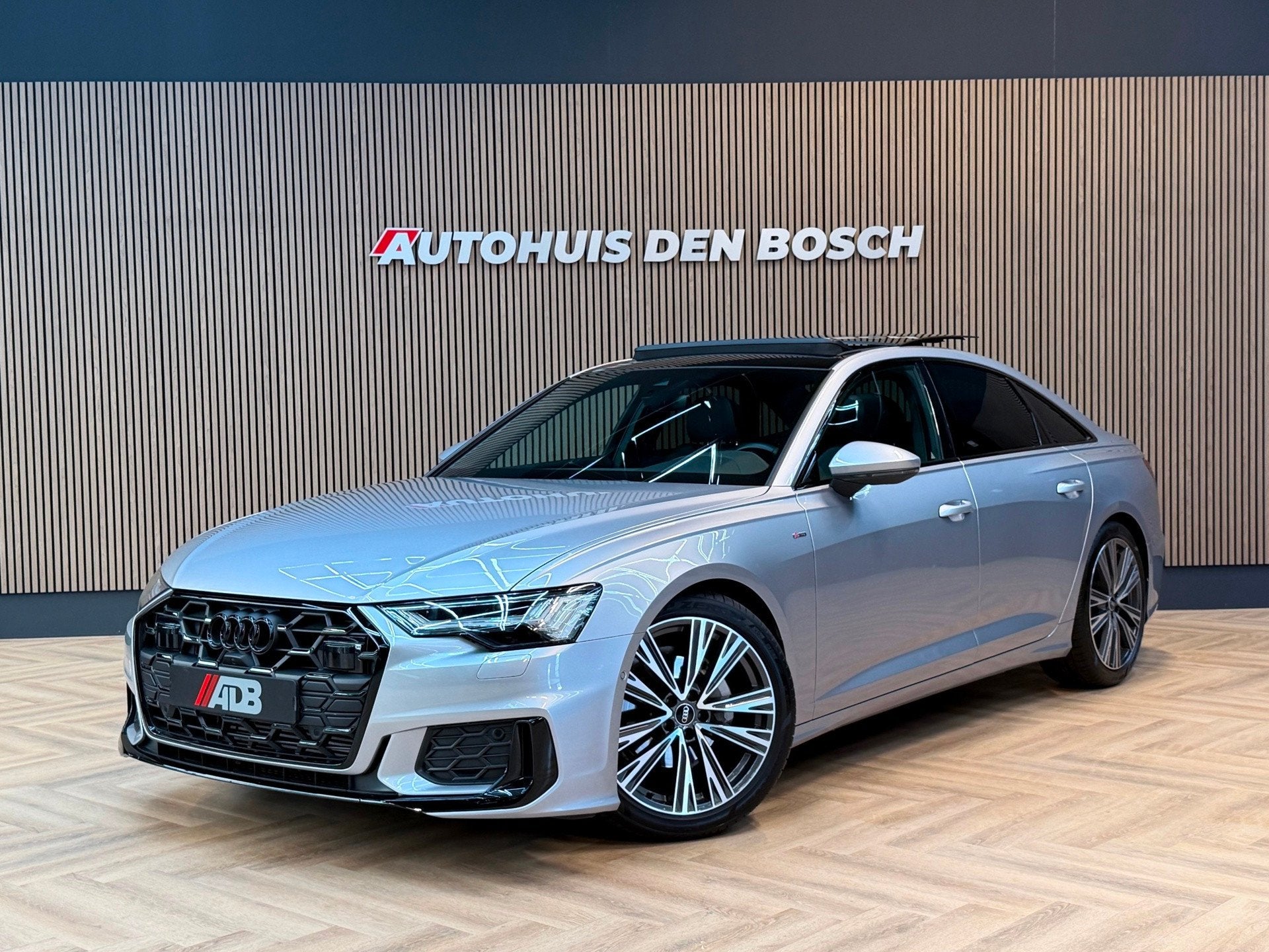 Audi A6 LIMOUSINE 40 TFSI S Line edition Competition - Facel, Auto's, Audi, 4 cilinders, Leder en Stof, Bedrijf, Sedan