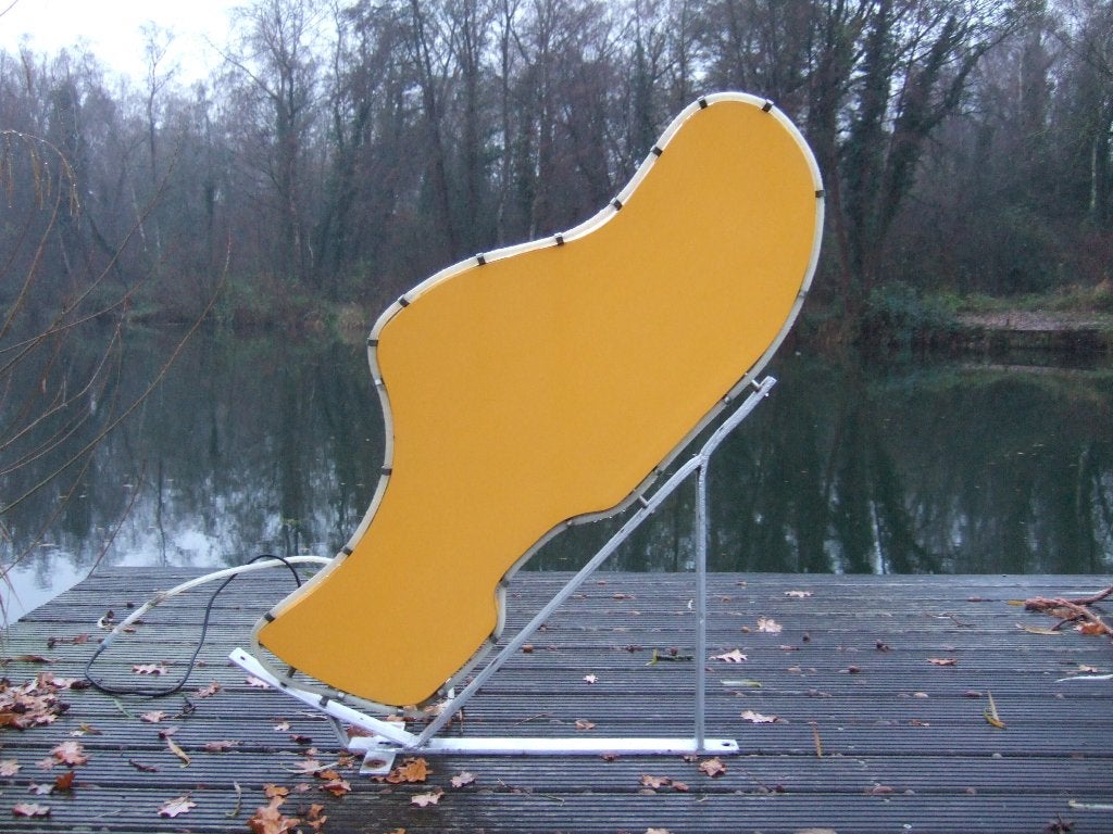 uithangbord klomp, Ophalen, Reclamebord