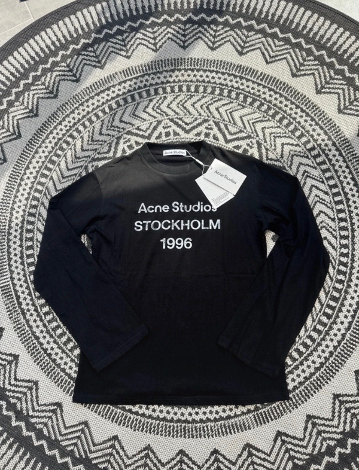 Acne Studios Longsleeve Zwart Maat L - Nooit Gedragen, Ophalen of Verzenden, Nieuw, Maat 52/54 (L), Zwart