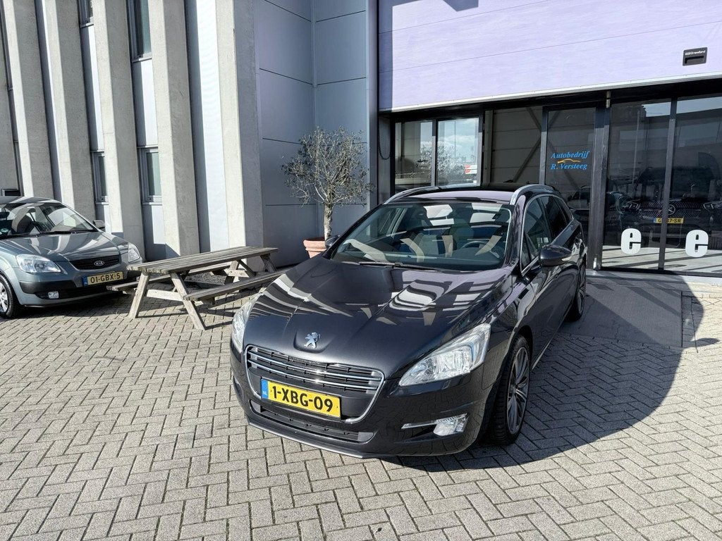 Peugeot 508 SW 1.6 THP Blue Lease Executive DEALER ONDERHOUD, Auto's, Peugeot, Voorwielaandrijving, Stof, Gebruikt, Zwart