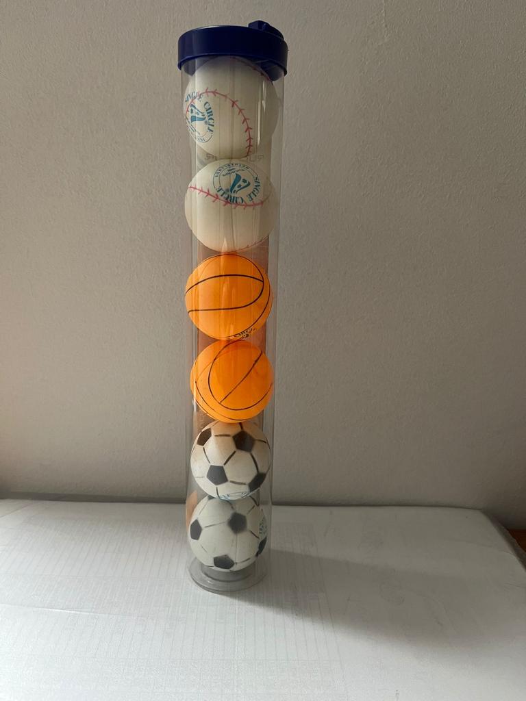 Rucanor Tafeltennisballen Set - 6 Stuks, Ophalen of Verzenden, Nieuw