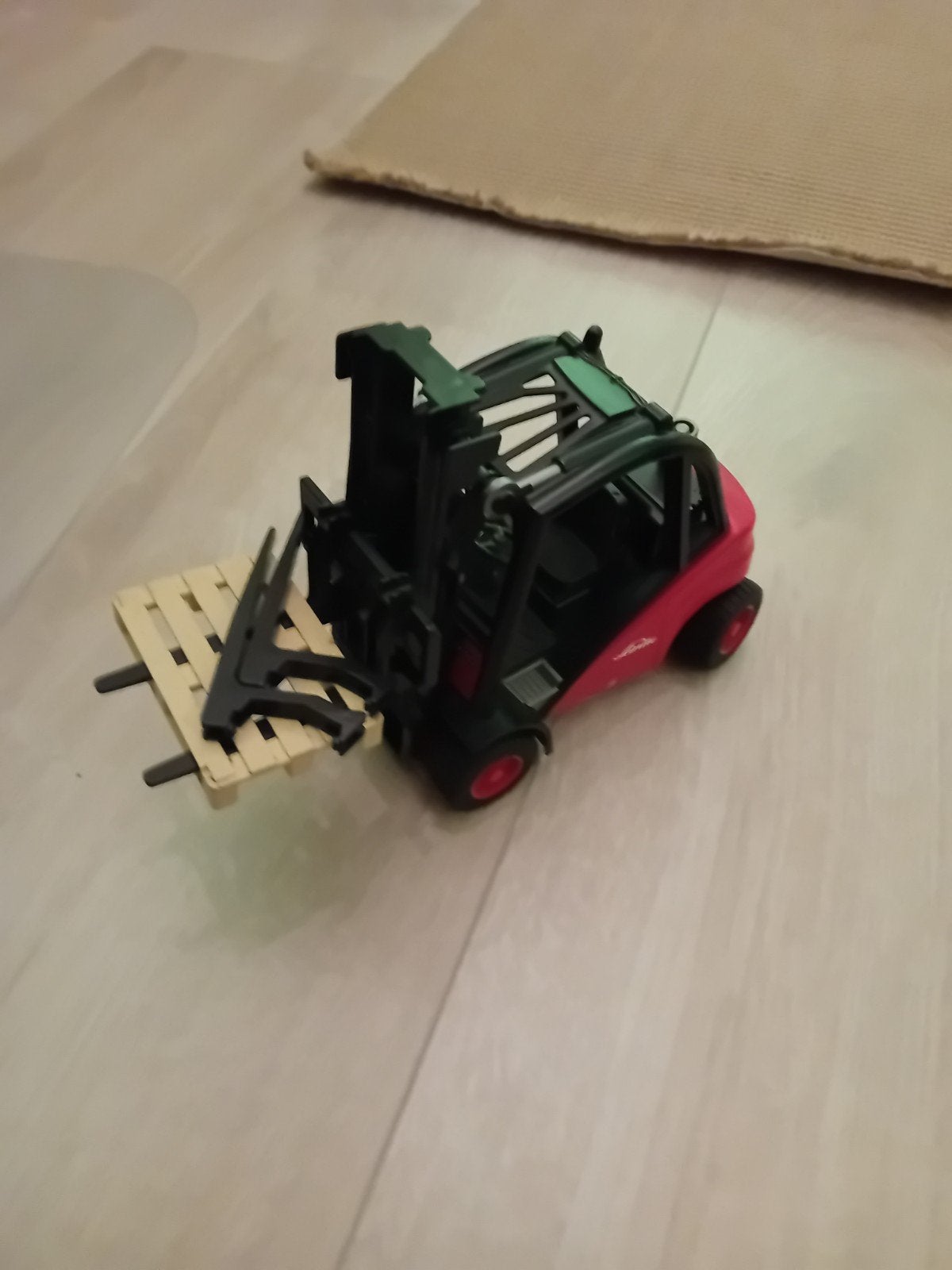 bruder linde heftruck, Ophalen of Verzenden, Gebruikt