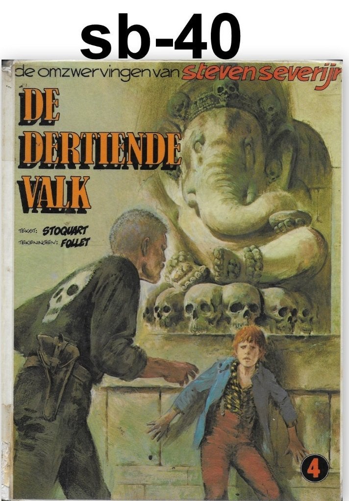 Stripboek bk-40 - Steven Severijn - De dertiende Valk, Eén stripboek, Ophalen of Verzenden