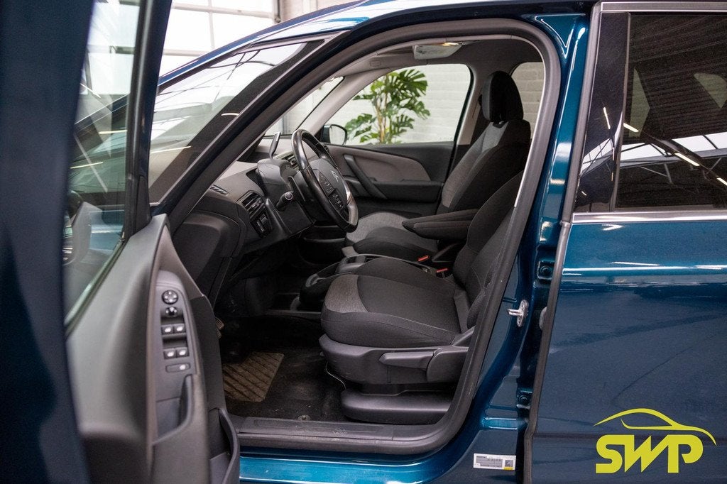 Citroen C4 SpaceTourer 1.2 PureTech Shine | ACC | Navi | Cam, Auto's, Citroën, Gebruikt, 1199 cc, Blauw, 19 km/l