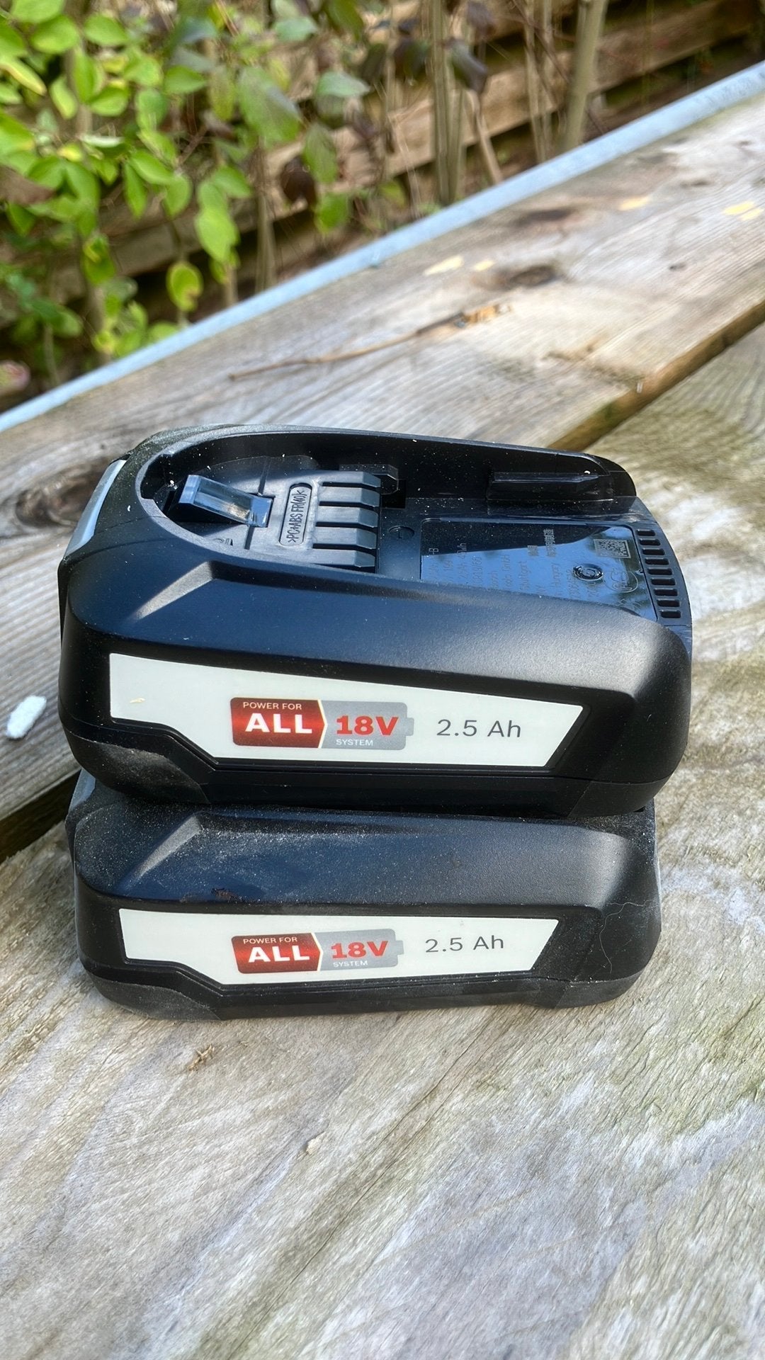 Bosch accu, Ophalen, Zo goed als nieuw