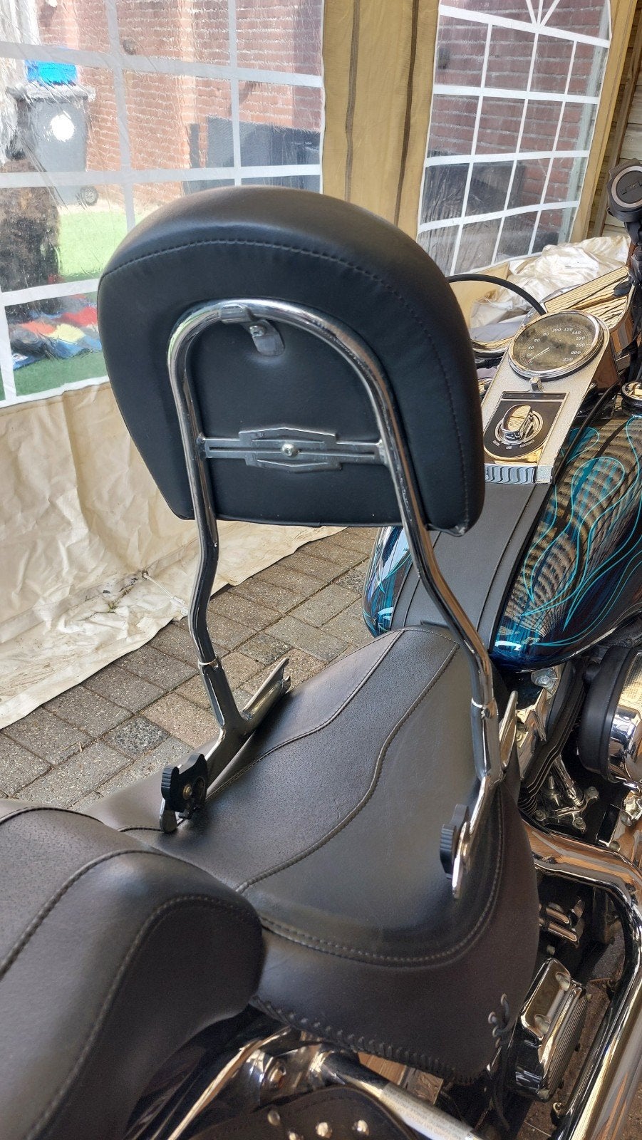 Sissybar Harley Davidson - Comfortabel en Stijlvol, Ophalen of Verzenden, Gebruikt