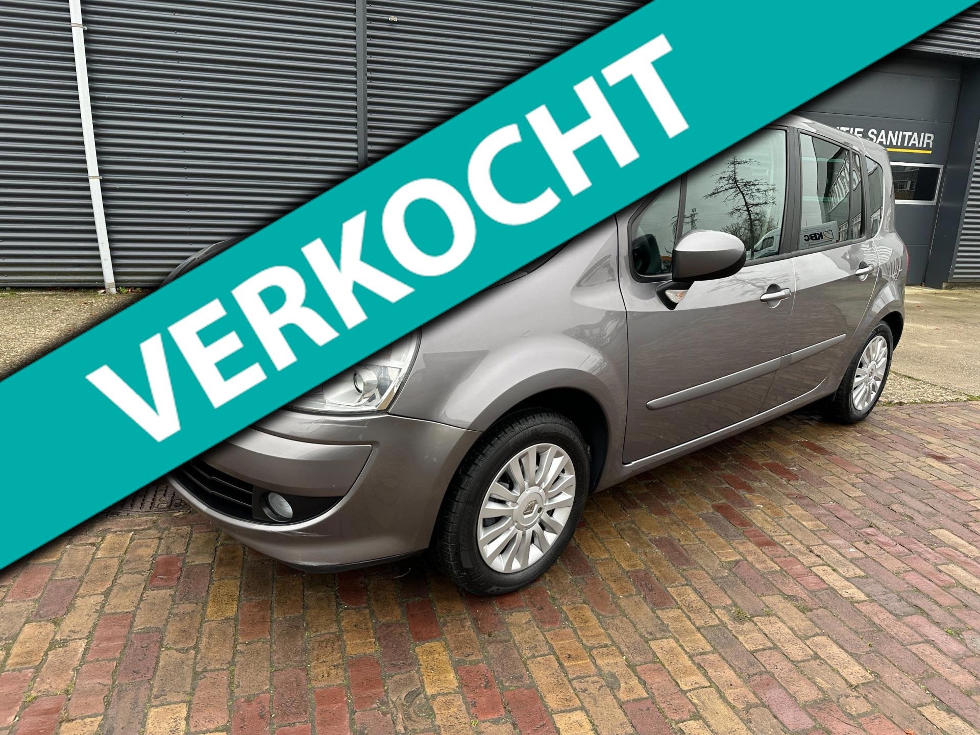 Renault Grand Modus 1.6-16V Night & Day Automaat, Auto's, Euro 5, Stof, Zwart, 4 cilinders