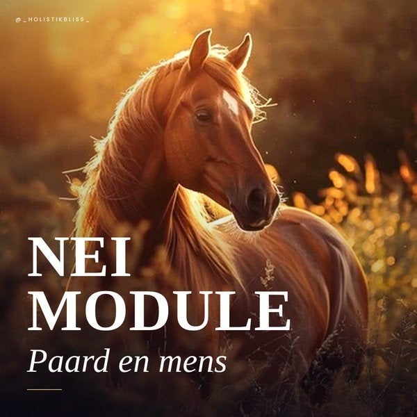 Nei module - biotensor Paarden, Ophalen of Verzenden, Alpha, Nieuw, HBO
