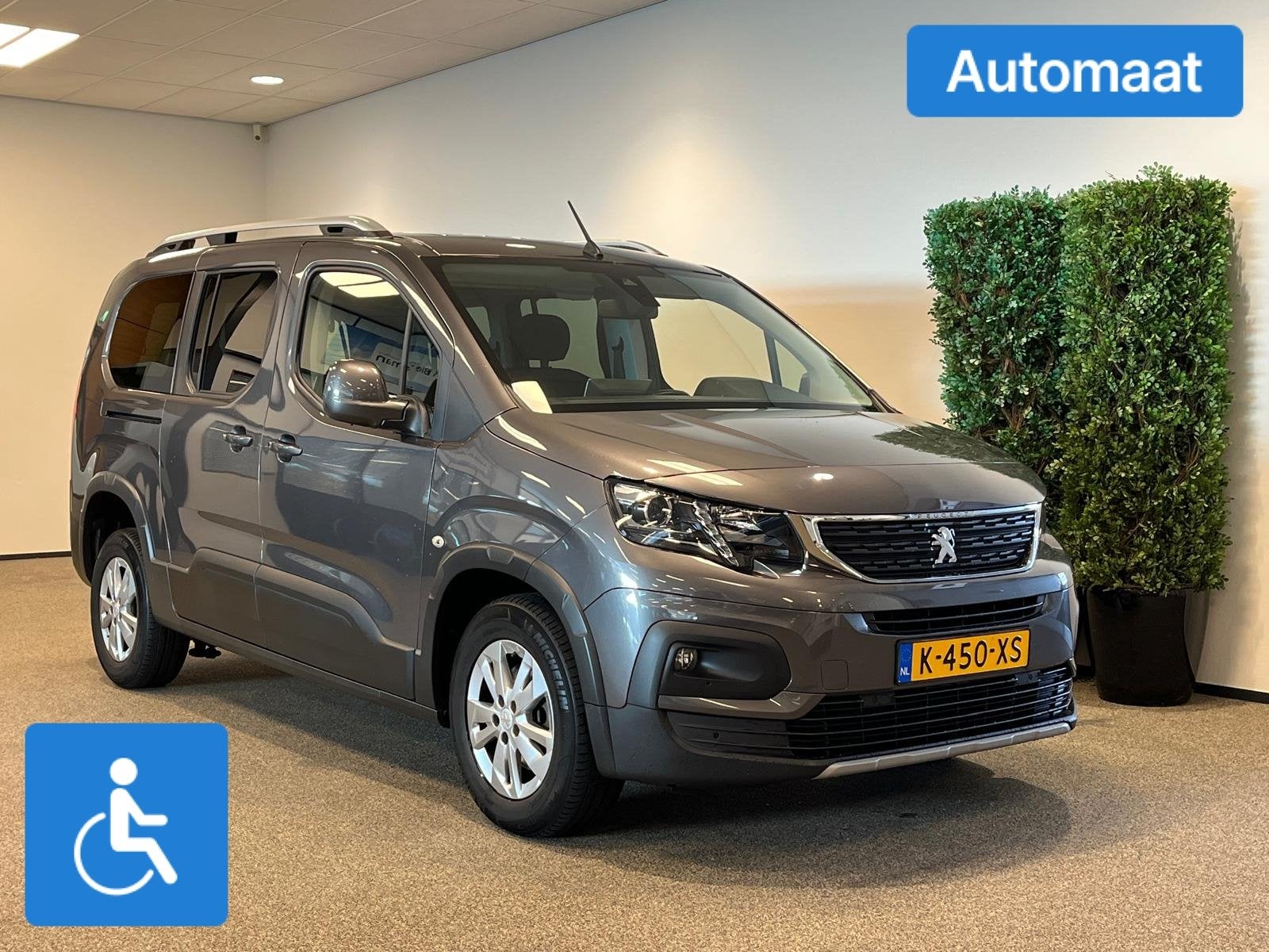 Peugeot Rifter L2 Rolstoelauto Automaat 3+1 XXLong (verlengd, Auto's, Automaat, 12 maanden, Stof, Gebruikt