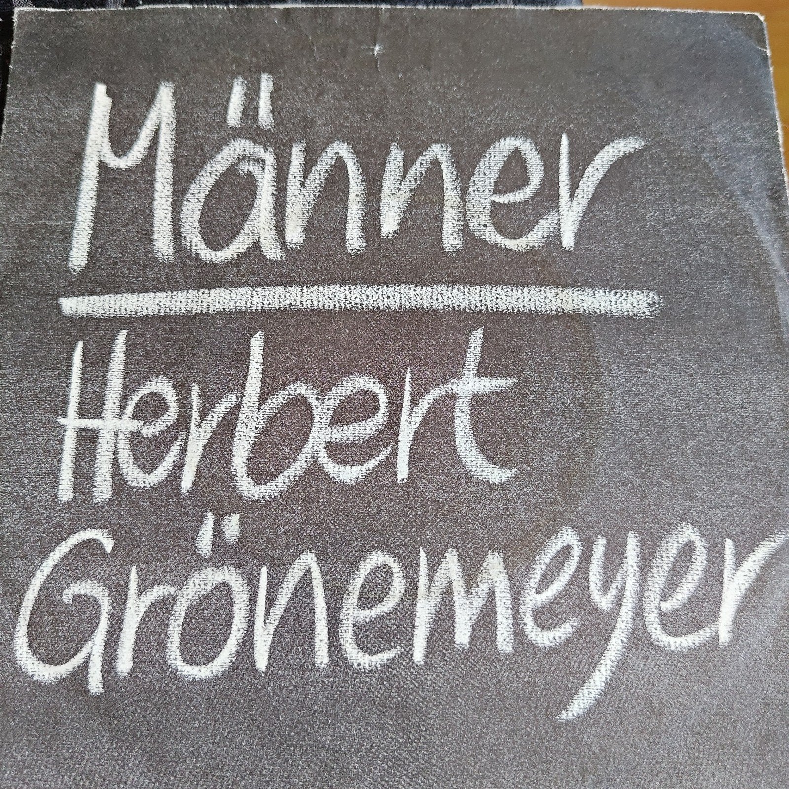 Herbert Grönemeyer - Männer (Vinyl Single), Ophalen of Verzenden, 1980 - 1989, Gebruikt, 7 inch