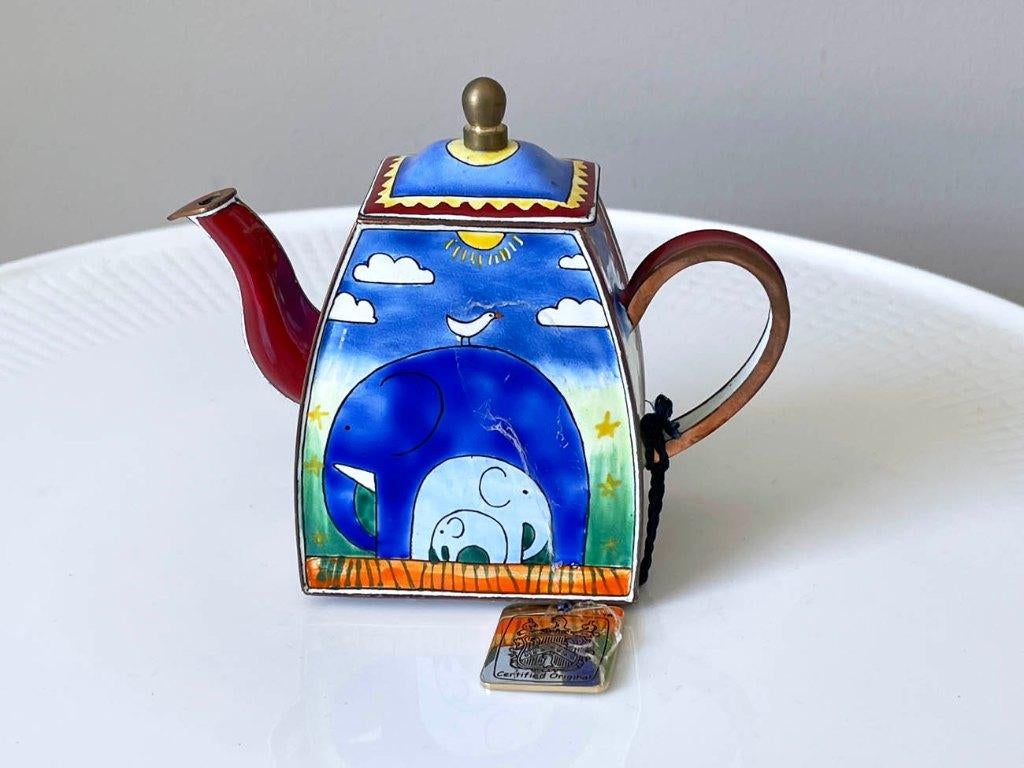 Maddicott, Porseleinen Koffiepotje, editie 116, Deoudemispel@gmail.com, Overige typen, Deoudemispel, Ophalen of Verzenden