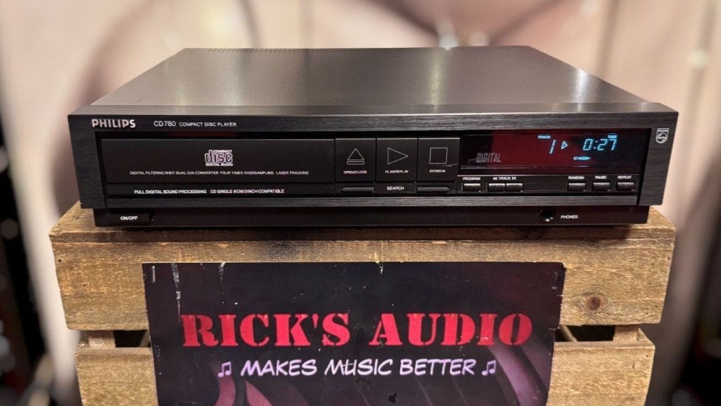 Philips CD780 | TDA1541 DAC | GEREVISEERD MÉT GARANTIE, Audio, Tv en Foto, Cd-spelers, Refurbished, Philips, Ophalen of Verzenden