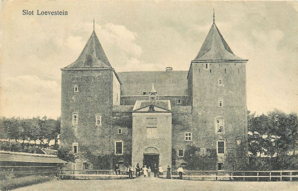 701-081-023 Gorinchem Slot Loevestein, Verzenden, Voor 1920, Zuid-Holland