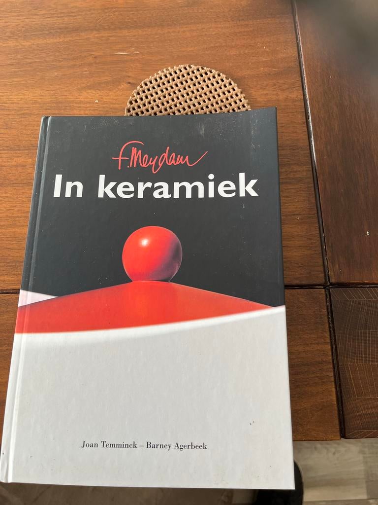 F. Meydam In keramiek boek, Boeken, Ophalen