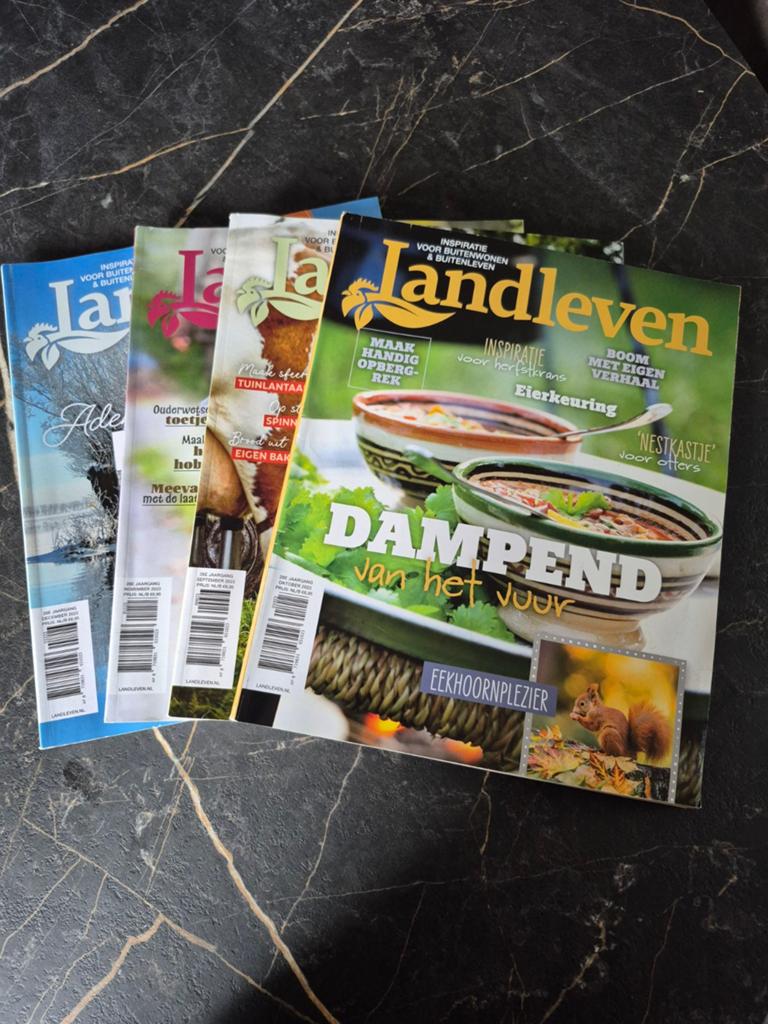 Landleven sept t/m dec 2023, Boeken, Ophalen of Verzenden, Gelezen, Overige typen