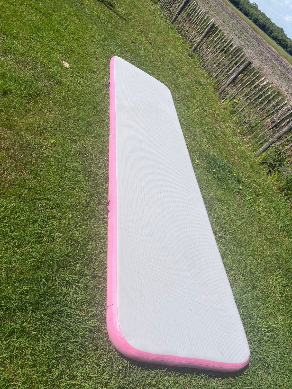 Roze Airtrack Turnmat - Perfect voor training!, Ophalen, Gebruikt, Roze, Materiaal