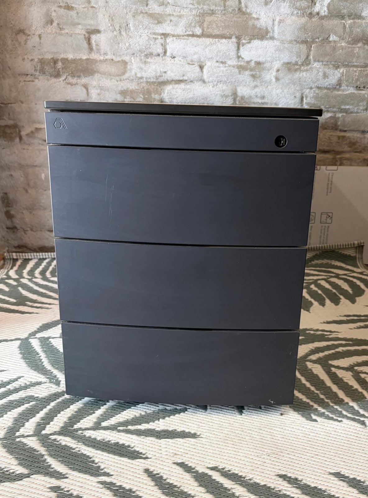 Assenburg ladeblok 80 cm diep antraciet, Ophalen, Zo goed als nieuw