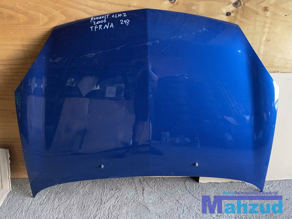 2006 RENAULT CLIO 2 BLAUW TFRNA Motorkap, Auto-onderdelen, Renault Group, Gebruikt, Contact.group@renault.com, Renault