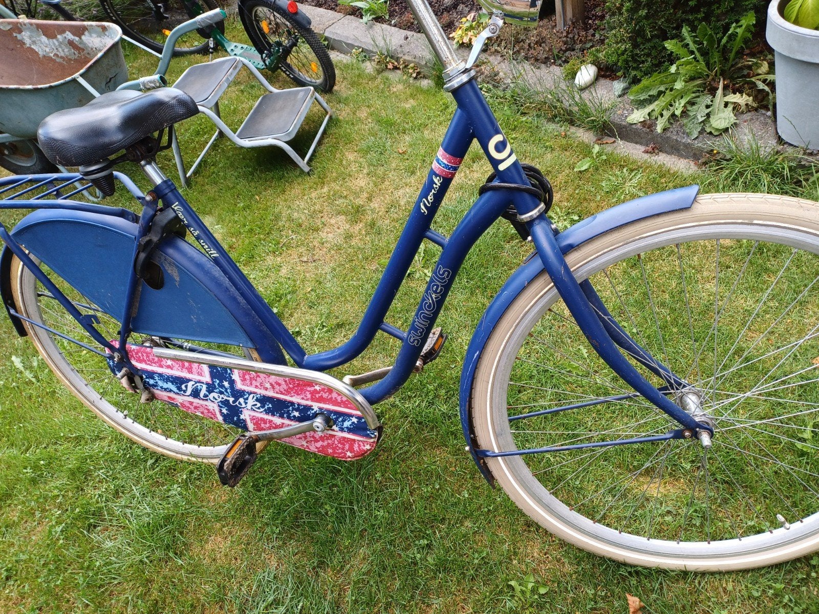 fiets tussen maat 26 inch, Terugtraprem, Gebruikt, 0 zitjes, 50 tot 53 cm