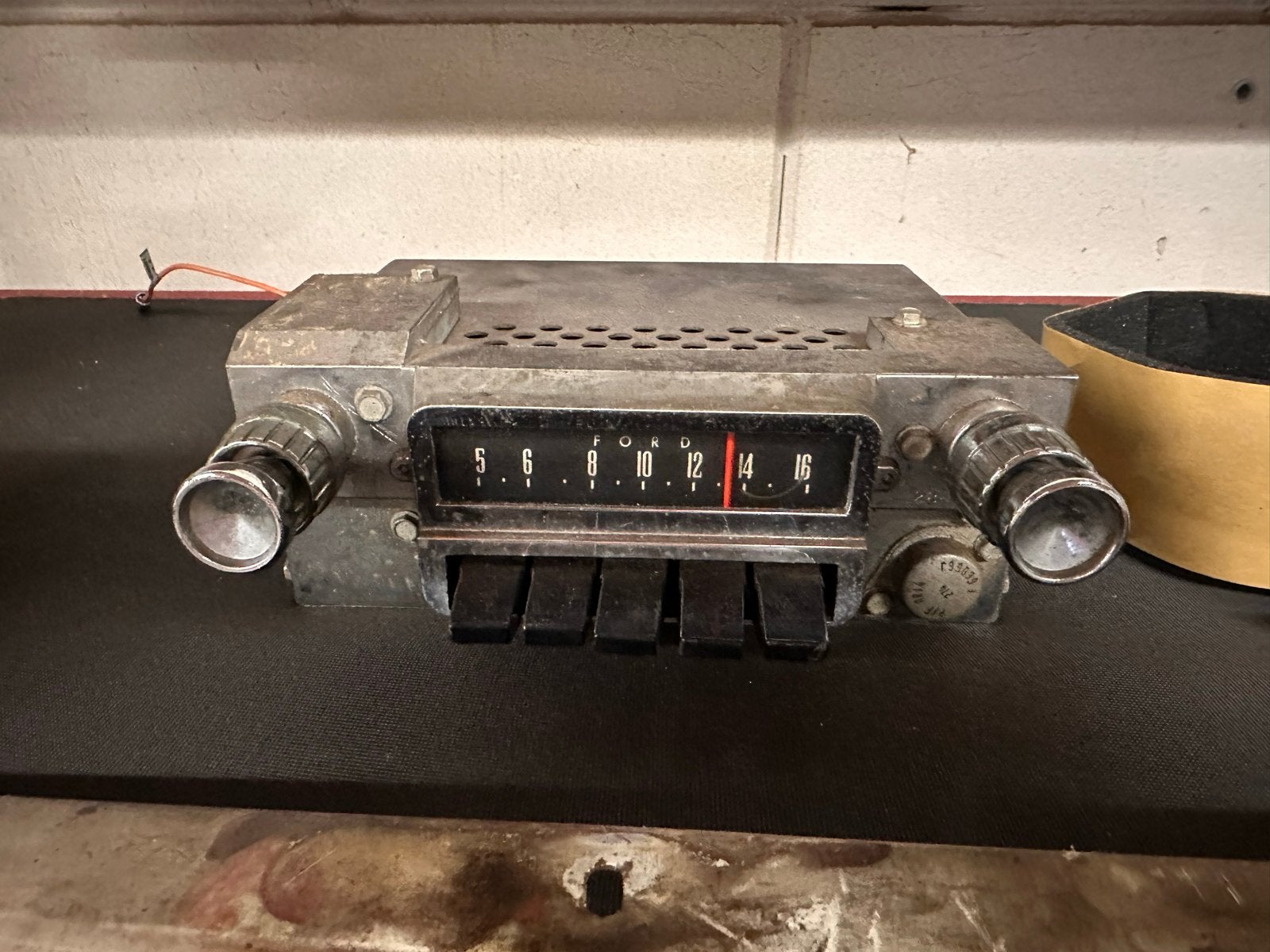 Originele Fomoco radio 1966 Ford Mustang, Ophalen of Verzenden, Gebruikt