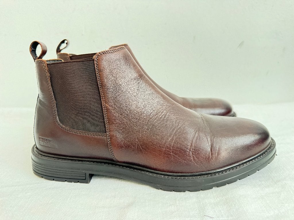 Steve Madden heren bruine instapper 44, Ophalen of Verzenden, Zo goed als nieuw, Bruin, Loafers
