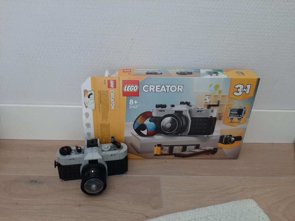 Lego creator 3 in 1 fotocamera, Lego, Nieuw, Ophalen of Verzenden, Compleet