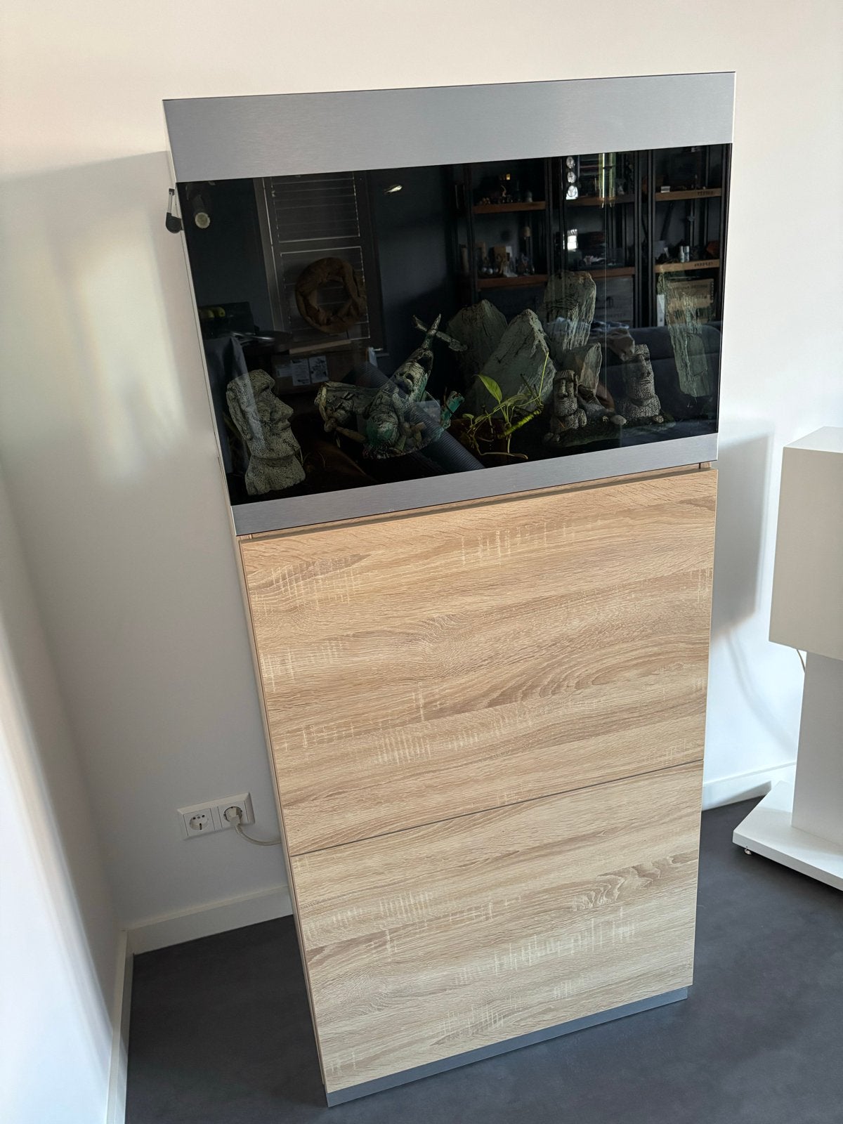 Oase aquarium met alle toebehoren, Ophalen, Gebruikt, Oase, Leeg aquarium
