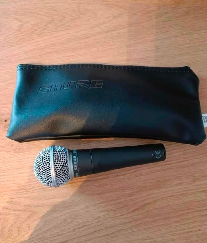 Shure sm58 LC zang microfoon zonder schakelaar, Muziek en Instrumenten, Ophalen of Verzenden, Nieuw, Zangmicrofoon, Draadloos