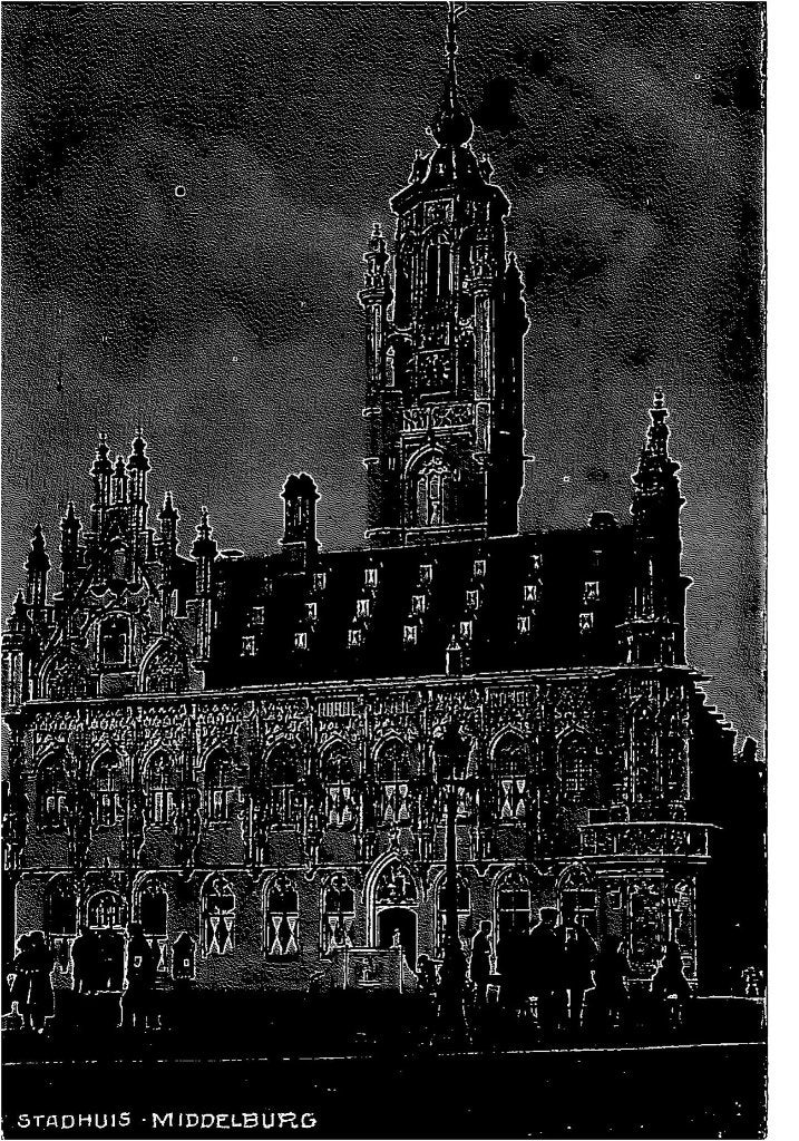 701-338-033 Middelburg Stadhuis, Verzenden, Voor 1920, Zeeland